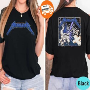 Metallica M72 World Tour Tonight At Soldier Field Chicago IL For M72 Chicago M72 North American Tour August 9th 2024 Two Sided Unisex T-Shirt