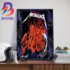 Metallica M72 World Tour at The Stade Olympique Montreal QC Canada 11-13 August 2023 Wall Decor Poster Canvas