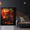 Metallica New Poster For 72 Seasons Feeding On The Wrath Of Man By Marald Art Home Decor Poster Canvas