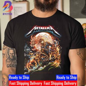 Metallica Poster Gothenburg Sweden M72 World Tour At Ullevi Stadium June 18 2023 Unisex T-Shirt