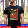Metallica Poster Gothenburg Sweden M72 World Tour At Ullevi Stadium June 18 2023 Unisex T-Shirt