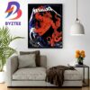 Metallica World Tour M72 Montreal August 11th 2023 at Stade Olympique Montreal Quebec Canada Wall Decor Poster Canvas