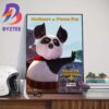 Mr Beast Is Panda Pig in Kung Fu Panda 4 2024 Art Decorations Poster Canvas