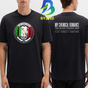 My Chemical Romance Florence It 2026 The Black Parade Two Sided T-Shirt