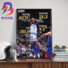 NBA Realistic 3D Logo Of Chicago Bulls Home Decor Poster NBA Realistic 3D Logo Of Chicago Bulls Home Decor Poster