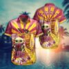 Nezuko Kamado Demon Slayer For Men And Women In Summer Vacation Button Up Hawaiian Shirt