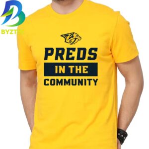 NHL Preds In The Community 2026  Unisex T- Shirt