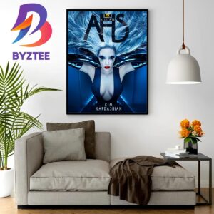 New Poster For American Horror Story Delicate Featuring Kim Kardashian Wall Decor Poster Canvas
