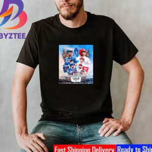 New York Mets Vs Philadelphia Phillies Take Part In The 2024 MLB World Tour London Series Unisex T-Shirt