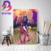 Nikola Jokic Really Threw One Down Over Anthony Edwards Wall Decor Poster Canvas Nikola Jokic Really Threw One Down Over Anthony Edwards Wall Decor Poster Canvas