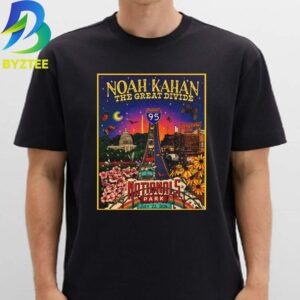 Noah Kahan The Great Divide Nationals Park July 22th 2026 Unisex T- Shirt