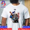 North Central Vs Cortland 2023 NCAA Division III Football Championship Head To Head Unisex T-Shirt