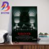 Official 10th Anniversary Poster The Grand Budapest Hotel A Film By Wes Anderson Wall Decor Poster Canvas