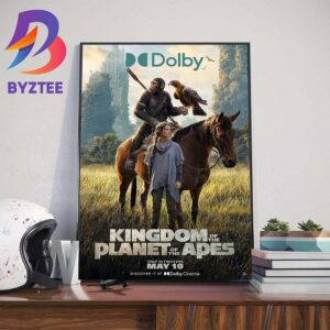 Official Dolby Cinema Poster Kingdom Of The Planet Of The Apes Wall Decor Poster Canvas