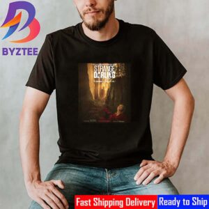 Official Final Poster Strange Darling With Starring Willa Fitzgerald Kyle Gallner Barbara Hershey And Ed Begley Jr Classic T-Shirt