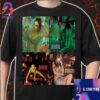 Official Guns N Roses World Tour Poster at Geodis Park Nashville Tennessee US August 26th 2023 Classic T-Shirt