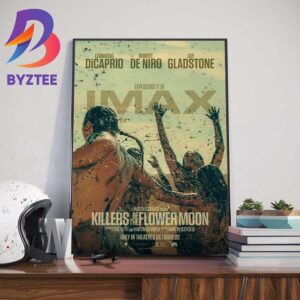 Official IMAX Poster For Killers Of The Flower Moon Wall Decor Poster Canvas