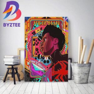 Official New Poster For Spider Man In Spider Man Across The Spider Verse Home Decor Poster Canvas