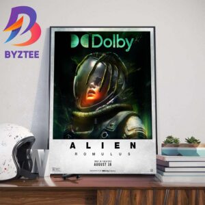 Official Poster Alien Romulus Discover It At Dolby Cinema Only In Theaters August 16th 2024 Home Decorations Poster Canvas