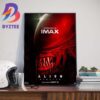 Official Poster Alien Romulus Discover It At Dolby Cinema Only In Theaters August 16th 2024 Home Decorations Poster Canvas