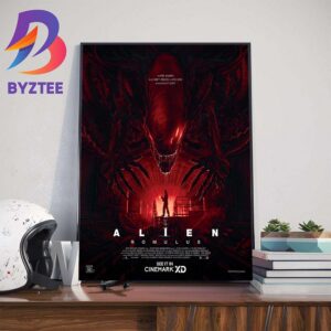 Official Poster Alien Romulus See It In Cinemark XD Home Decorations Poster Canvas