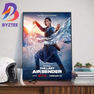 Official Poster For Master Your Element Katara In The Live-Action Avatar The Last Airbender Series Art Decor Poster Canvas