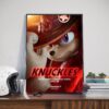 Official Poster Knuckles His Watch Begins From The World Of Sonic The Hedgehog Home Decor Poster Canvas