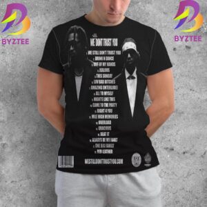Official Poster Metro Boomin We Still Dont Trust You Track List April 12th 2024 All Over Print Shirt