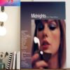 Official Poster Midnights Album Of Taylor Swift Home Decor Poster Canvas
