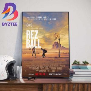 Official Poster Rez Ball A Basketball Film With Starring Jessica Matten Julia Jones And Amber Midthunder Home Decorations Poster Canvas