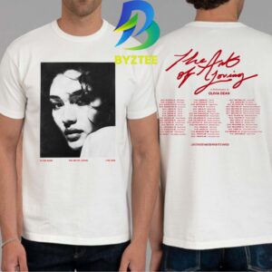 Olivia Dean In SF The Art Of Loving Live Album Tour 2026 Two Sided T-Shirt