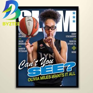 Olivia Miles Wants It All Can’t You See 2026 SLAM Home Decor Poster Canvas