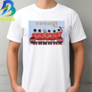 Pavement Band Chicago Saltshed Nap Eyes July 22th 2026 Unisex T- Shirt