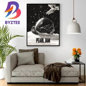 Pearl Jam Concert Poster For Pearl Jam In St Paul Minnesota September 2 2023 Wall Decor Poster Canvas