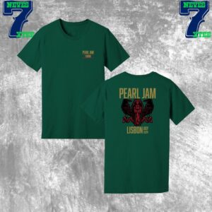 Pearl Jam Dark Matter World Tour 2024 The Event Poster Merch Official At Lisbon Live Festival Lisbon Portugal July 13th 2024 Two Sided Classic T-Shirt