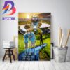 Perfect Season 15 Battles 15 Victories For Michigan Wolverines Football Go Blue 2023 National Champions Art Decor Poster Canvas