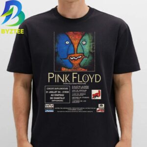 Pink Floyd Concert Supplementaire Au Chateau De Chantilly 2026 Unisex T- Shirt