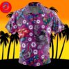Poison Type Pattern Pokemon For Men And Women In Summer Vacation Button Up Hawaiian Shirt Poison Type Pattern Pokemon For Men And Women In Summer Vacation Button Up Hawaiian Shirt