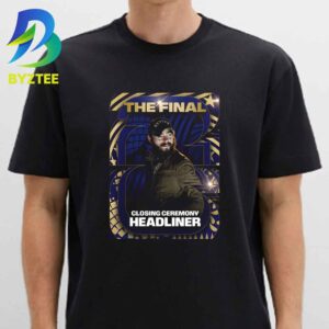 Post Malone FIFA World Cup 2026 The Final Closing Ceremony New Jersey Stadium New York Unisex T- Shirt