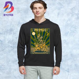 Primus Essex Junction 2025 Poster Onward And Upward At Midway Lawn At Champlain Valley Expo In Vermont On July 19 2025 Unisex T-Shirt