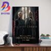 Princess Rhaenyra Targaryen All Must Choose Team Black In House Of The Dragon Wall Decor Poster Canvas