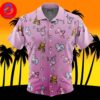 Prof E Gadd Super Mario Bros For Men And Women In Summer Vacation Button Up Hawaiian Shirt
