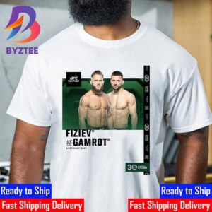 Rafael Ataman Fiziev vs Mateusz Gamrot at UFC Fight Night Vegas79 For Lightweight Bout Classic T-Shirt