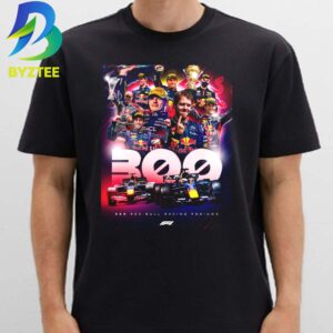 Red Bull Racing 300 Podiums F1 Belgian Gp 2026 Unisex T- Shirt