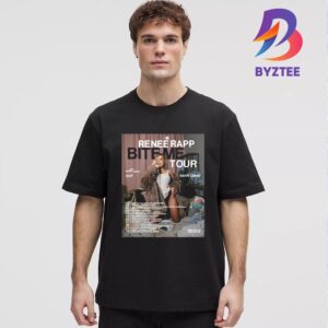 Renee Rapp Bite Me Tour 2025 Official Poster With Special Guests SYD And Ravyn Lenae On September And October 2025 Unisex T-Shirt