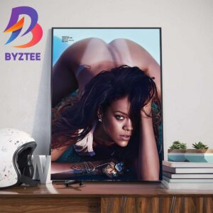 Rihanna On Lui Magazine Wall Decor Poster Canvas