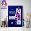 Roderick Strong And Still AEW International Champion At AEW Dynasty Home Decor Poster Canvas