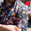 Roronoa Zoro Pre-Timeskip Stripes One Piece For Men And Women In Summer Vacation Button Up Hawaiian Shirt
