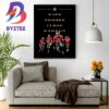 Ronde Barber Derrick Brooks Warren Sapp And John Lynch Of Tampa Bay Buccaneers Are Pro Football Hall Of Famers 2023 Home Decor Poster Canvas