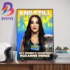 Roxanne Perez Defeats Blair Davenport To Win The Weapons Wild Match In WWE NXT The Great American Bash 2023 Home Decor Poster Canvas